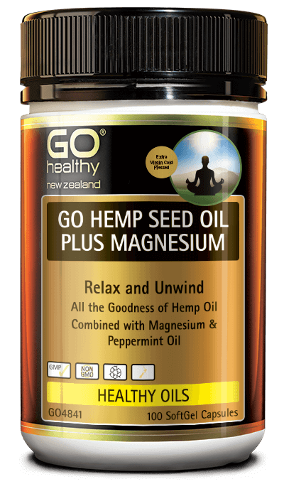 GO Healthy Hemp Seed Oil Plus Magnesium 100s
